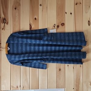 NWT XS Sarah Duster Cardigan Sweater Blue